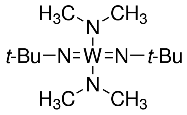 Bis(tert-butylimino)bis(dimethylamino)tungsten(VI) Chemical Structure